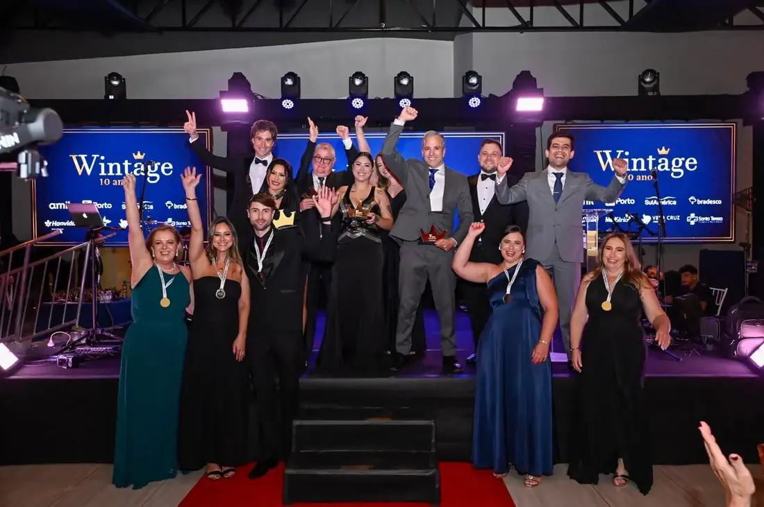 Equipe Wintage Seguros 10 anos