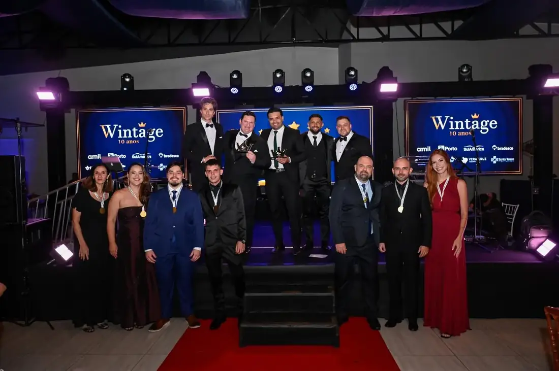 Equipe Wintage Seguros 10 anos