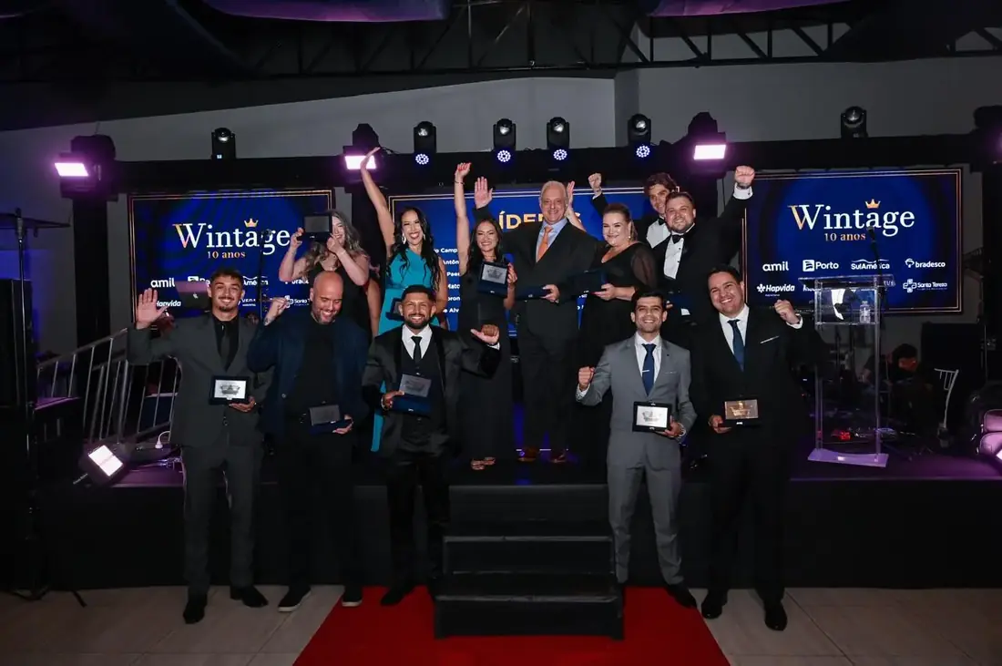 Equipe Wintage Seguros 10 anos