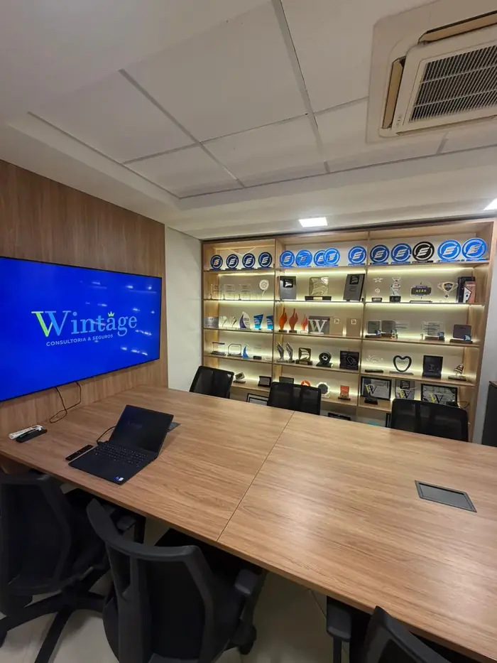 Sala de reunião Wintage Seguros